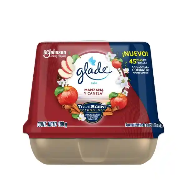 Glade Aromatizante Cube Manzana y Canela