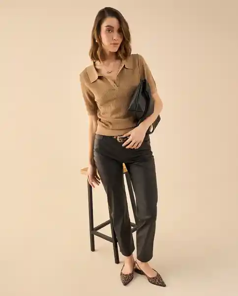Pantalón Jaguar Negro Ultraoscuro Talla 14 632G020 Esprit