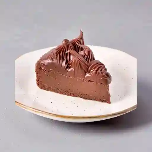 Brownie con Ganache Porcion