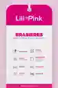 Lili Pink Pack Brasier Gris Jaspeado Rosado T34B Ref.Mj102-018