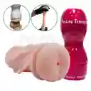 Pulsing Vagina Portable Roja