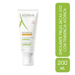  A-Derma Crema Emoliente Exomega Control Pieles Secas