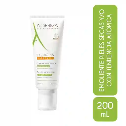  A-Derma Crema Emoliente Exomega Control Pieles Secas