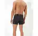 Bóxer Negro Talla Small Hombre American Eagle