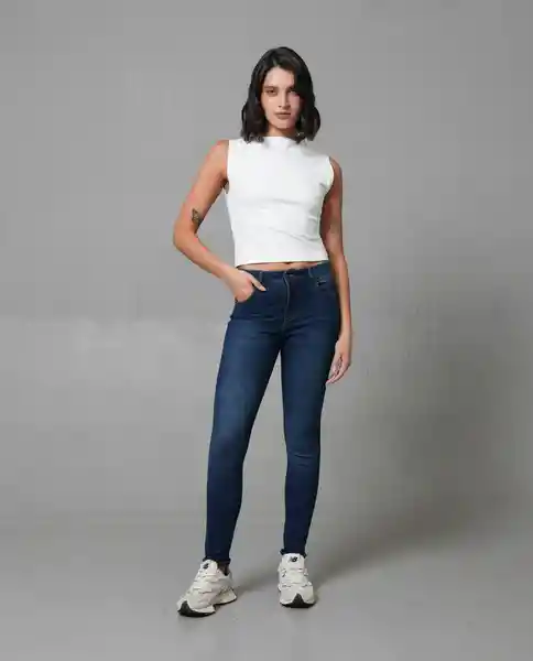 Jean Mujer Azul 6 230G051_AZU194024 Rifle