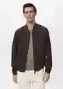 Chaqueta Bero Chocolate Talla S Hombre Mango