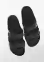 Chanclas Pautn Negro Talla 39 Niña Mango