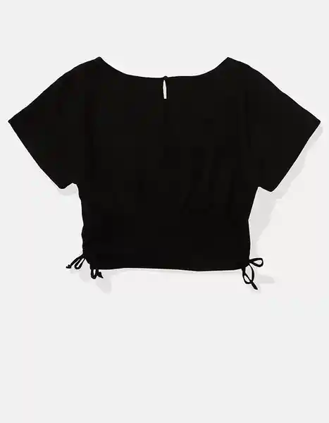 Camisa Mujer Negro Talla X-Small American Eagle 23525616