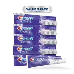 Crest Pack Crema Dental 3D White Advanced Whitening