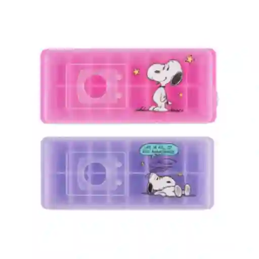 Molde Para Cubos de Hielo Snoopy Colorful Vintage Miniso