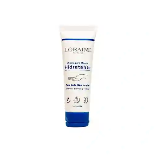Loraine Crema Para Manos Cosmetics Hidratante Tubo