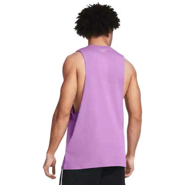 Under Armour Camiseta Rck Balance Hombre Morado LG 1383225-560