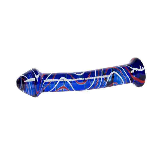 Dildo Blue Party Glass