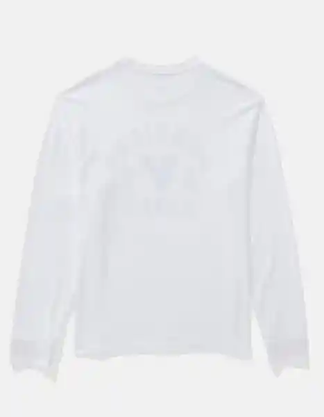 Camiseta Hombre Blanco Talla Large 4687100 American Eagle