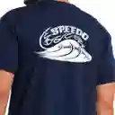Camiseta Manga Corta Firing Wave Hombre Talla XL Speedo
