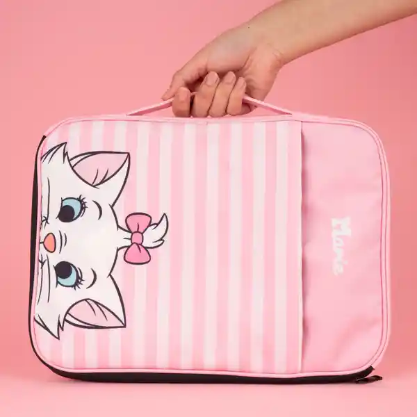 Funda Para Lap Top Disney Cat Colección Marie Rosa Miniso