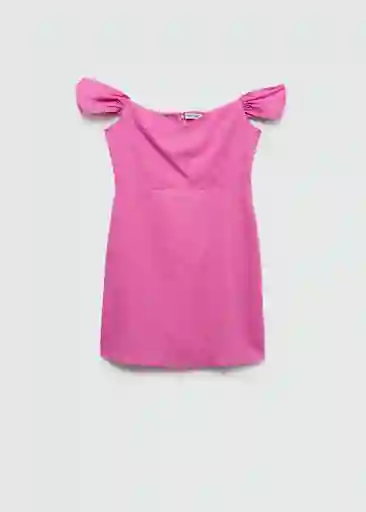 Vestido Paulita Rosa Light Talla XS Mujer Mango