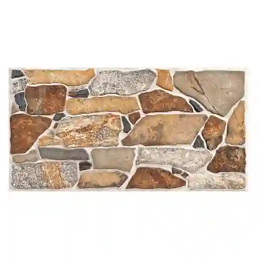 San Lorenzo Cerámica Muro Flores Terra Café 31 x 60 cm 1.68 m2