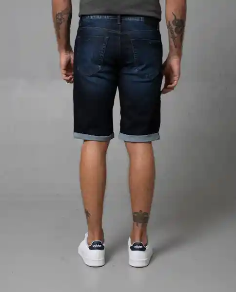 Bermuda Hombre Azul Talla 28 152G100_AZU194024 Rifle