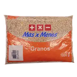 Mas x Menos Lentejas