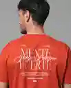 Camiseta Hombre Naranja Talla S 103G007_NAR181355 Rifle