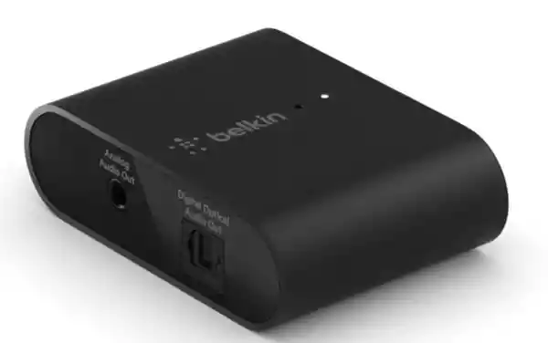 Belkin Adaptador de Audio Con AirPlay 2 Negro