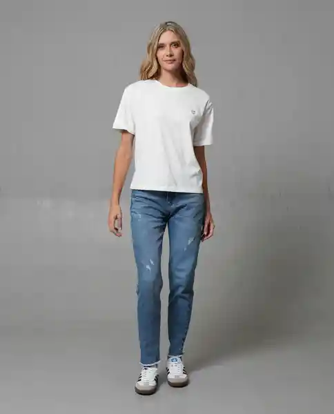 Jean Mujer Azul Talla 6 233G019_AZU174021 Rifle