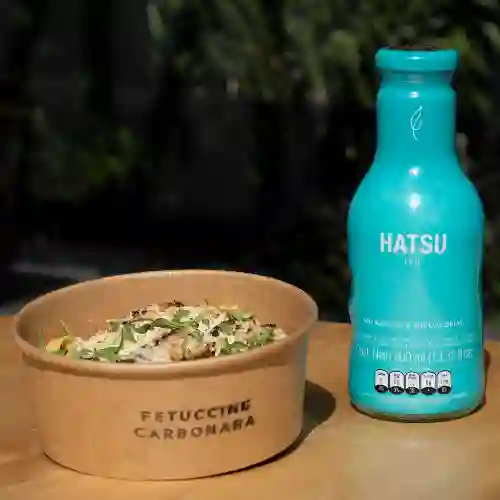 Combo Fetuccine Carbonara & Hatsu