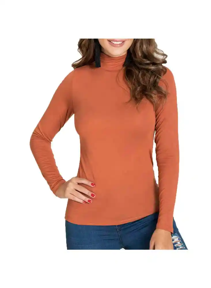 Croydon Blusa Iron Mujer Naranja Talla XL