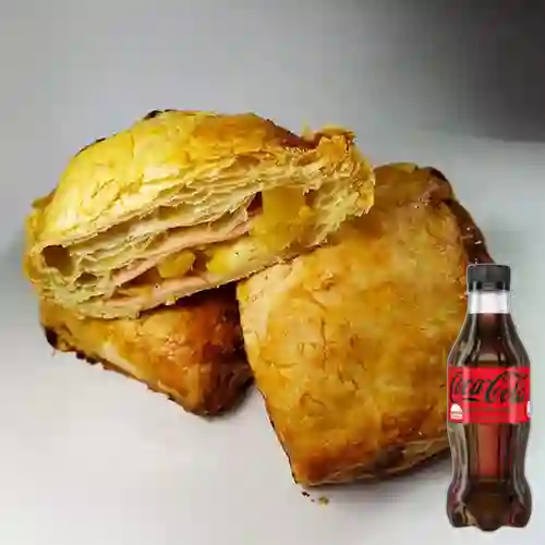 Combo Pastel Hawaiano + Coca Cola Sin Azúcar 250 ml