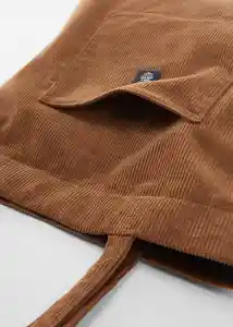 Bolso Etniac Caramelo Talla 99 Teen Niñas Mango