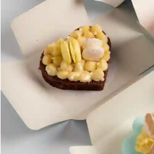 Torta de Chocolate en Forma de Corazón
