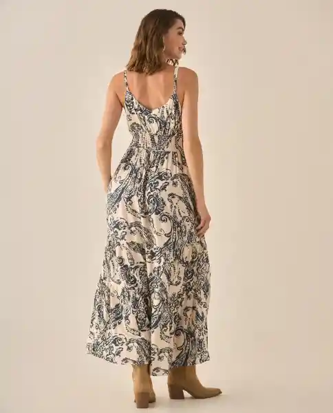 Vestido Azul Marinero Ultra Oscuro Talla S 693G009 Esprit