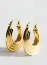 Pendientes Fabiana Oro Talla 99 Mujer Mango