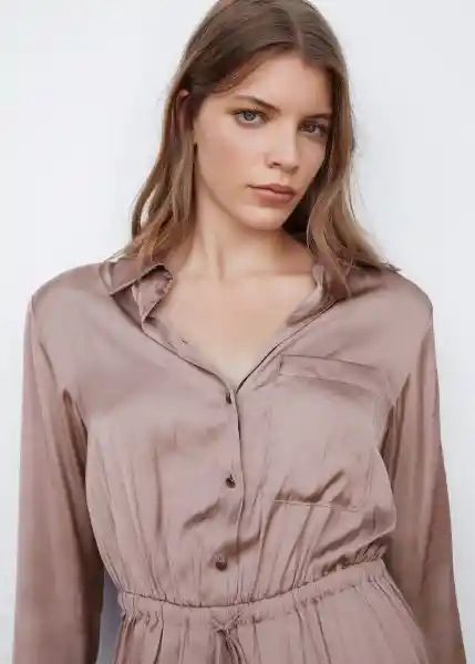 Enterizo Mono Cimon Misterio Talla XS Mujer Mango