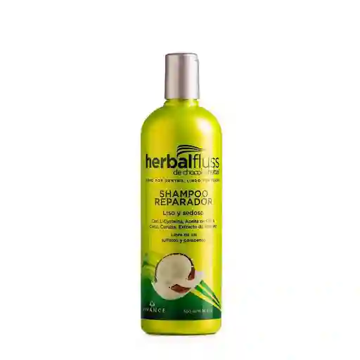 Herbalfluss Shampoo Reparador Liso y Sedoso