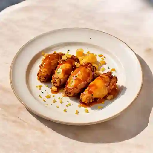 Alitas Bbq O Miel Mostaza