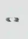 Pendientes Jabel Plata Talla 99 Mujer Mango
