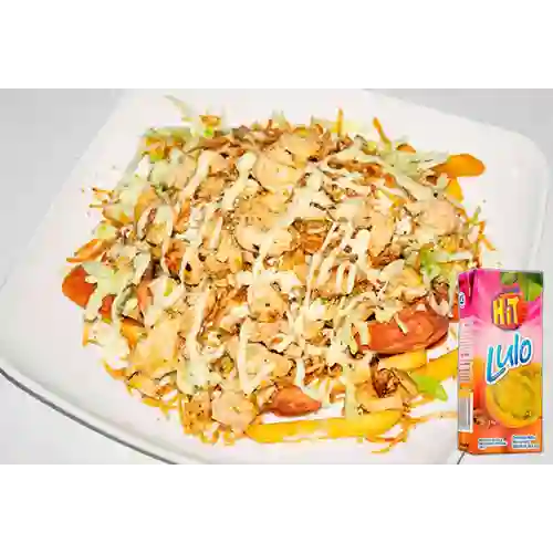 Combo Salchipollo + Hit Lulo 200 ml