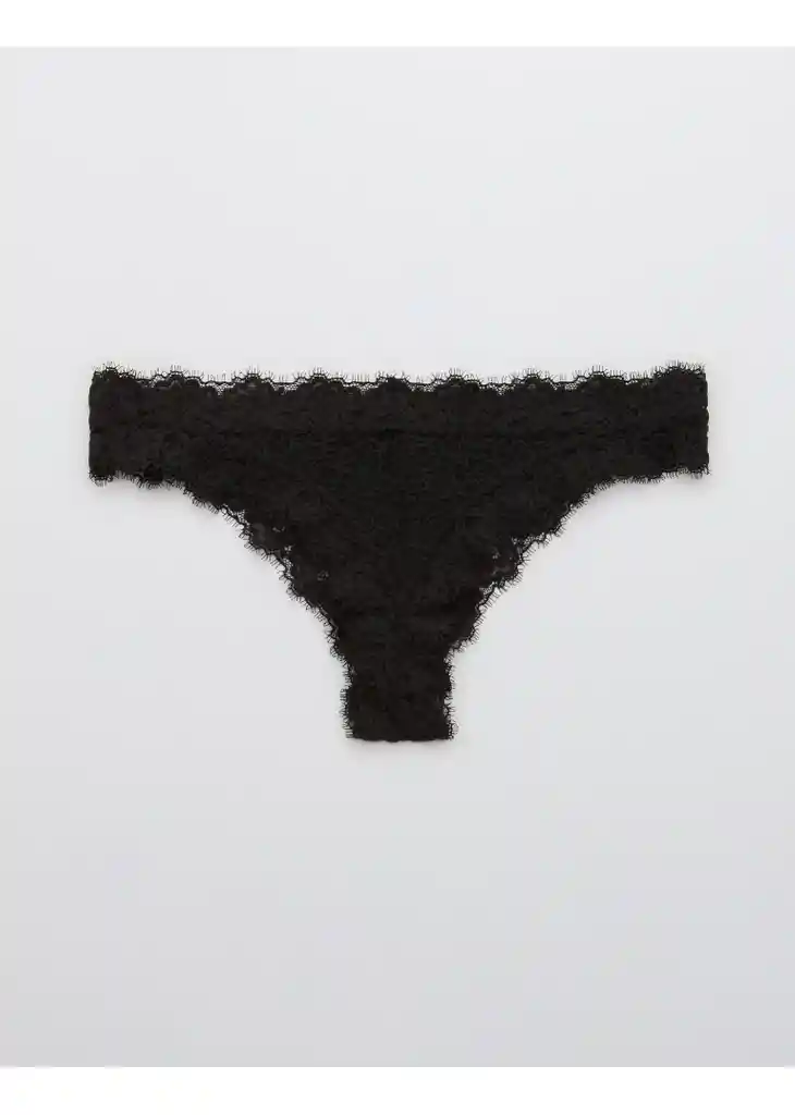 Panti Negro Talla Large Aerie American Eagle