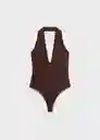 Body Celina Chocolate Talla S Mujer Mango