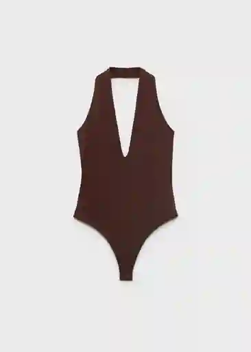 Body Celina Chocolate Talla S Mujer Mango