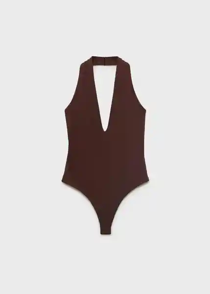 Body Celina Chocolate Talla S Mujer Mango
