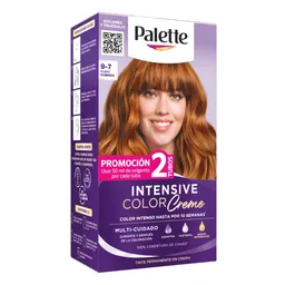 Tinte Palette Color Creme 9-7 Rubio Cobrizo