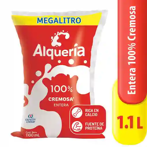 Alquería Leche Entera Cremosa