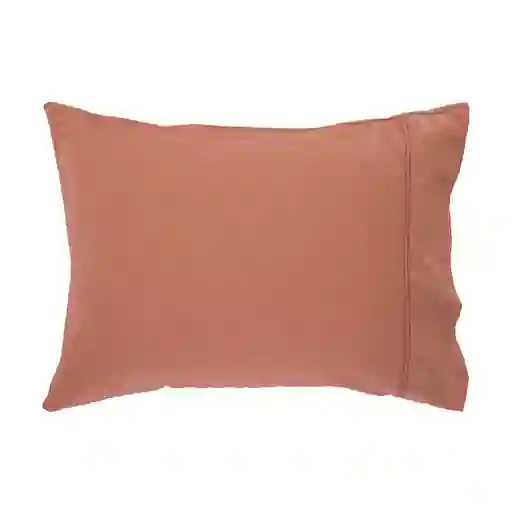 Funda de Almohada 144 Hilo Naranja Diseño 0112 Casaideas