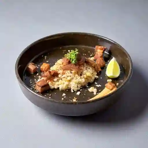 Esquites de chicharron