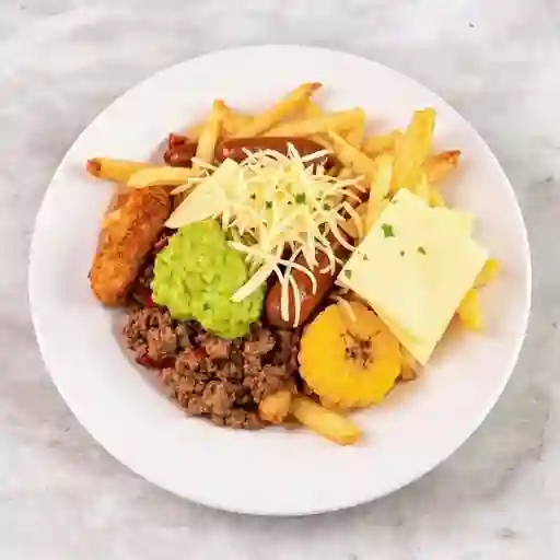 Salchipapa Provenza Personal