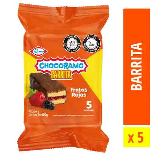 Barrita de Chocoramo 200 g x5Und