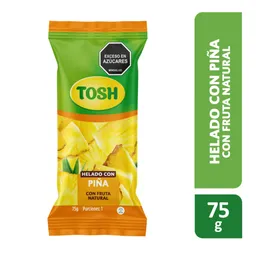 Tosh Paleta Helada con Trozos de Piña